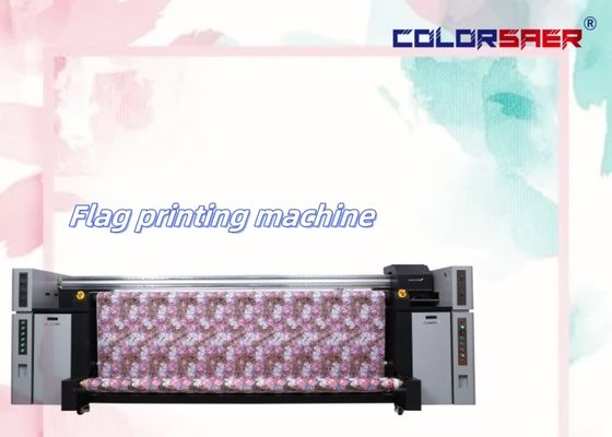 Digitale Textildruckmaschine mit Pigmentfarbe und Sublimationsfarbe