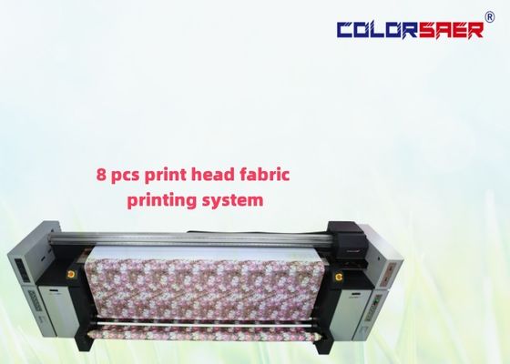 Stabile Großformatdruckmaschine Digitale Sublimation von Textilien Inkjet-Plotter