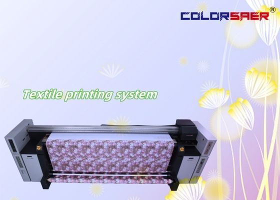 Digitale Stoffdruckmaschine 3,2 m Sublimationsdruckmaschine mit 8 Köpfen für Baumwoll-Polyestergewebe