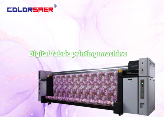Direktsublimations-Flaggenbannerdrucker I3200 Druckkopf Digital Polyester & Baumwolle Druckmaschine
