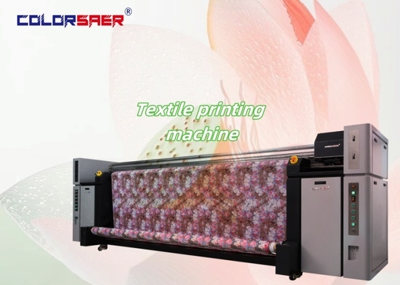 3200mm Direkt-Druck auf Stoff-Textildrucker mit 8 i3200 Druckköpfen Direkt auf Polyester-Drucker