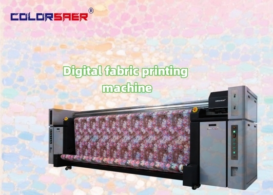 SAER 3.2m Digitaler Textildrucker mit 8 Epson-Druckköpfen CMYK
