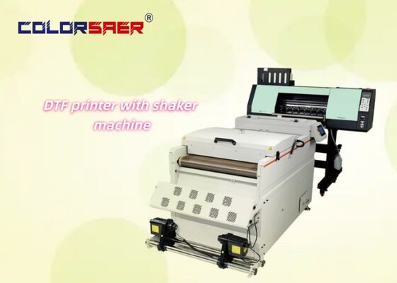 Hochgeschwindigkeits-DTF mit Pulverstreuer-All-in-One-Maschine DTF-Inkjetdrucker PET-Folie