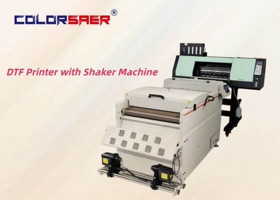 60 cm DTF-Drucker mit Plattformheizung und Weißfarbzirkulation für den PET-Filmdruck