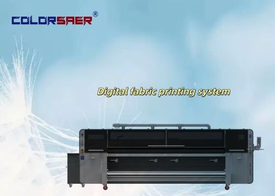 China Supplier SAER Industrial Grade High Speed Digital Textile Printer High-end Printing System For Polyester & Cotton