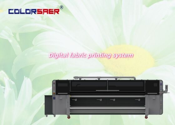 Hochgeschwindigkeitsdruckmaschine 110m2/h für digitale Textilien mit Sublimations- und Pigmentfarbe und automatischem Roll-to-Roll-Drucker Epson