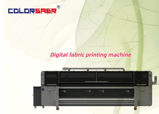 Shanghai SAER i3200 Druckkopf Weitformat-Textildruckmaschine mit Heizungseinheit