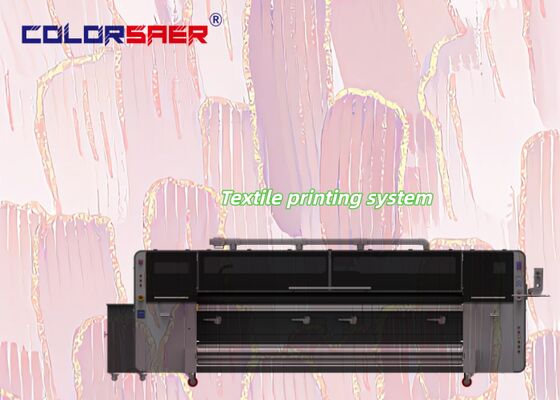 SAER 3,2m Direktdruck Polyester- und Baumwollstoff-Plotter mit I3200 Druckkopf All in One Textildruckmaschine