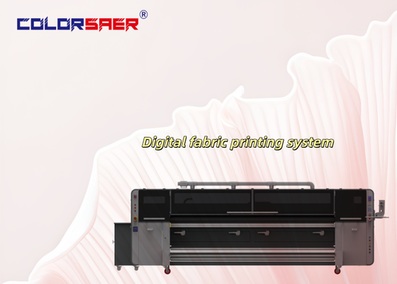 SAER High-End-Großformat-3200-mm-Digitaltextildrucksystem-Stoffplotter mit 4 Farben oder 8 Farben