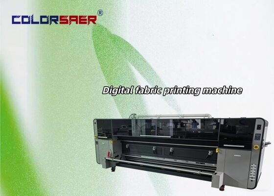 Neues Modell Industrieller KJ4B-QL Druckkopf Sublimation Banner Drucker für Baumwolle oder Polyester Materialien
