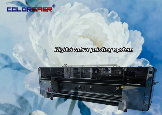 4 Pcs Industrial KJ4B-QL Print Head Digital Fabric Printing Machine Digital Textile Printer Equipment on Cloth