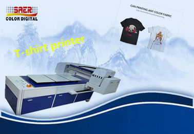 T-Shirt Druckmaschine der Hochleistungs-A3 Digital mit Farbe 1800 Dpi acht