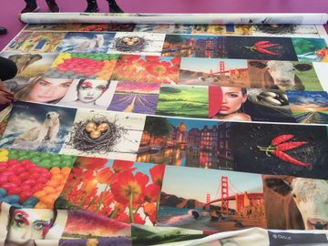 Polyester-Digital-Druckgewebe Tatting-Webart-Sublimations-Beschichtung 100%