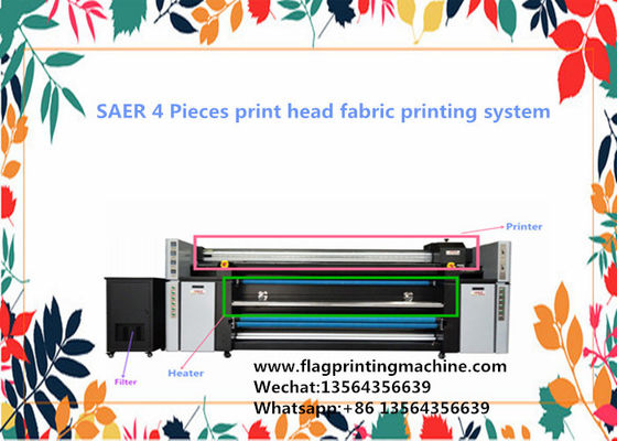 Intelligente Vorhangstoff Epson-Tintenstrahl-Drucker 360*1800dpi