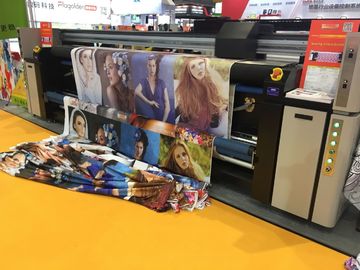 Cmyk Inkjet Textile Printing Machine Low Consumption For Led - Box Fabric