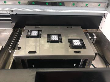 Dual CMYK Color Flag Printing Machine / Direct To Fabric Printing Machine With Three Epson 4720 Print Heads