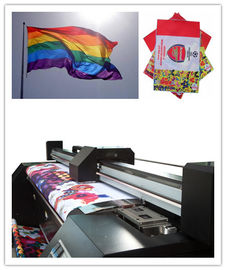 Two Print Head Digital Flag Printing Machine For Polyster Fabric Textile