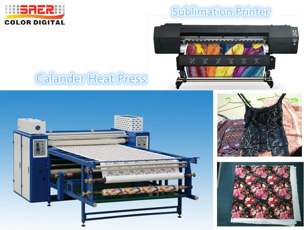 2.5m Roller Style Textile Calender Machine Sublimation Printing