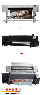 Direkt Rolle, zum Mutoh-Sublimations-Drucker Epson DX5 Hauptinnenim Freien zu rollen