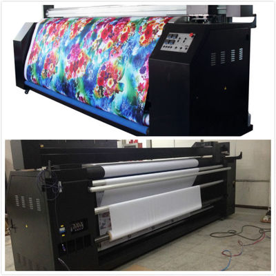 Wimpel kennzeichnet Sublimations-Digital-Textildruckmaschine 5.5KW