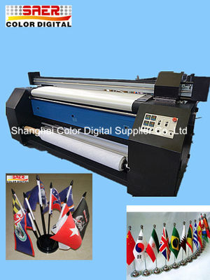 2.2m Digital Gewebe-Plotter-Tintenstrahl-Sublimations-Plotter mit zwei DX7 Schreibkopf