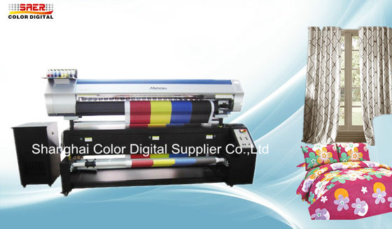 Verdoppeln vier Farb-Digital-Gewebe-Drucker Cmyk-Druckmaschine mit Epson-Kopf