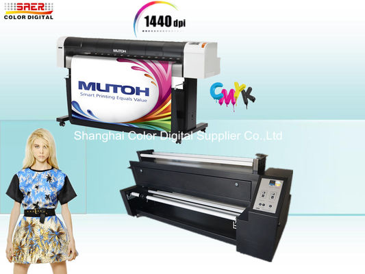 Sublimations-Gewebe-Drucker hohe Präzision Mutoh RJ 900c mit Kopf Epson DX5