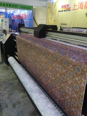 Haupt-Digital Sublimationsdruck-Maschine Epson für kundenspezifische Farbe CMYK des Gewebe-Doppelt-4