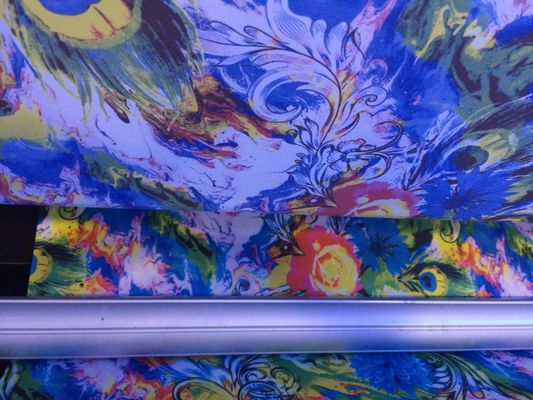 Haupt-Digital Sublimationsdruck-Maschine Epson für kundenspezifische Farbe CMYK des Gewebe-Doppelt-4