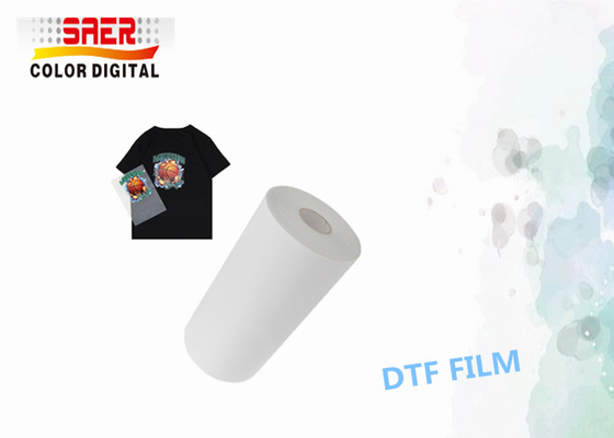 Transparente DTF-Transferfolie / Heißprägedruckfolie 0,6 x 100 m