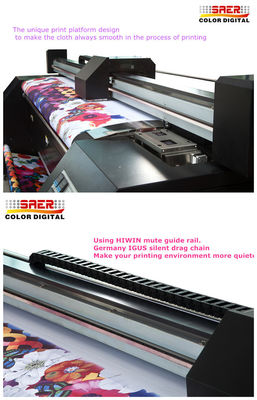Direkte maximale Entschließung der Polyester-Gewebe-Plotter-Sublimations-Pigment-Tinten-1400DPI