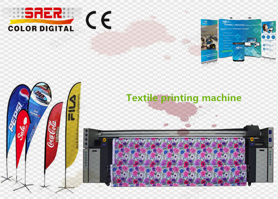 Maschinen-/-teppich-Gewebe-Drucksystem 1400dpi Digital Textildruck
