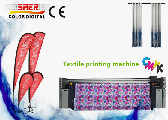 Flaggen-Fahnen-Polyester-Gewebe-Drucker SAER CSR2200/direkt Textildrucker
