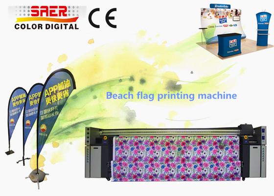 Textildruckmaschinen-Flaggen-Fahnen-Polyester-Gewebe-Färbungs-Sublimations-Drucker der Sublimations-CSR2200