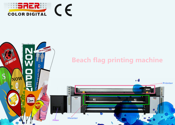Textildruckmaschinen-Flaggen-Fahnen-Polyester-Gewebe-Färbungs-Sublimations-Drucker der Sublimations-CSR2200