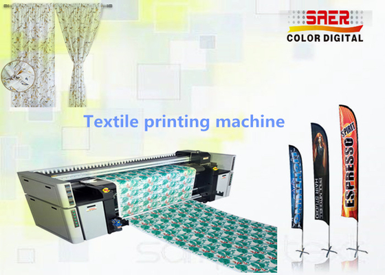 Niedriges Kosten hohe Automatisierungs-Digital-Textildruckmaschine für Baumwoll-Polyester