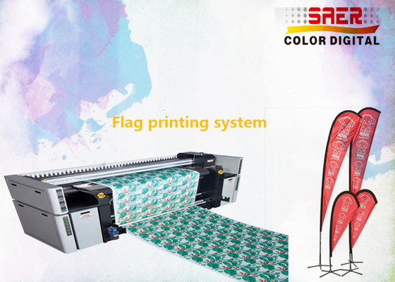 Digitale Textildruckmaschine mit Doppel-CMYK
