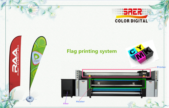 High Dpi-Direct-Textildruckmaschine mit Infrarot-Druckertrockner
