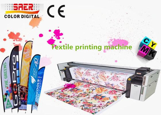 Digitale Sublimationsdruckmaschine für Textilfarben mit Aufnahmesystem