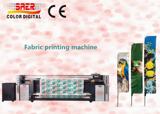 Druckmaschine für Wellen-Vision/Roll-up-Vision mit Festheizungseinheit