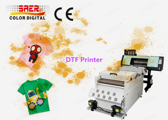 Digitale 60cm T-Shirt-Druckermaschine mit Wärmeübertragungs-PET-Film-DTF-Drucker
