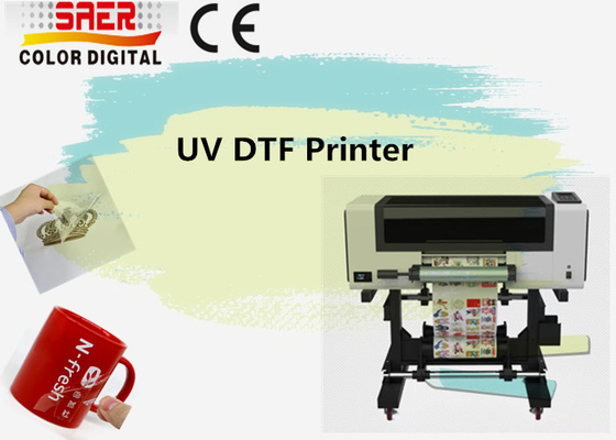 SAER Factory A3 UV Tintenstrahldruckmaschine Lack UV DTF Drucker