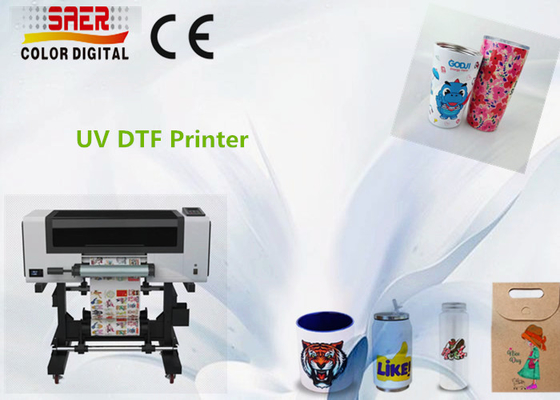 Roll To Roll UV DTF Drucker PET A B Film Herstellung Logo Drucker UV DTF Transfer Aufkleber