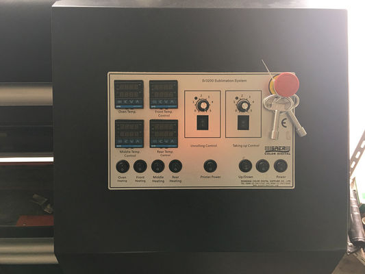 Kundenspezifische Gewebe-Sublimationsdruck-Maschine mit hoher Geschwindigkeit 380V 60HZ