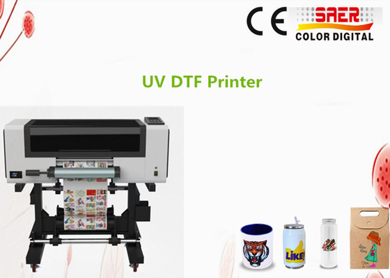 30cm günstiger UV-DTF-Aufkleberdrucker Metallleder Glastelefonkasten UV-DTF-Drucker verkauft