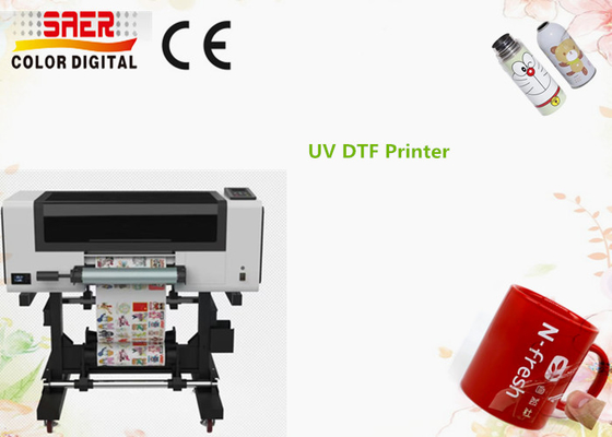 30 cm UV DTF-Drucker mit Laminator 2 in 1 Roll To Roll UV DTF Kristall Logo-Drucker