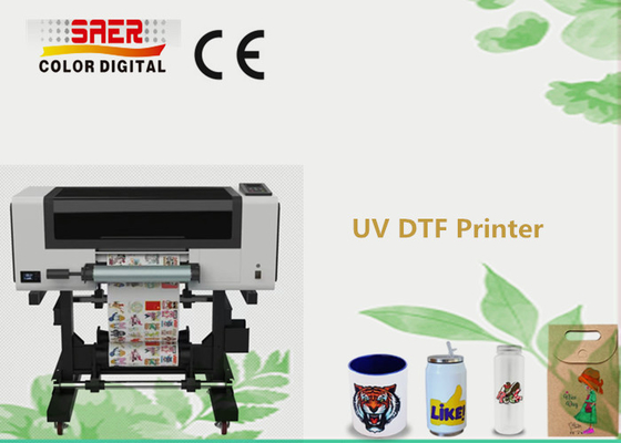 OEM UV DTF Drucker mit Laminator Aufkleber Etikett Tasse Druckmaschine für kleine Heimgeschäft Idee