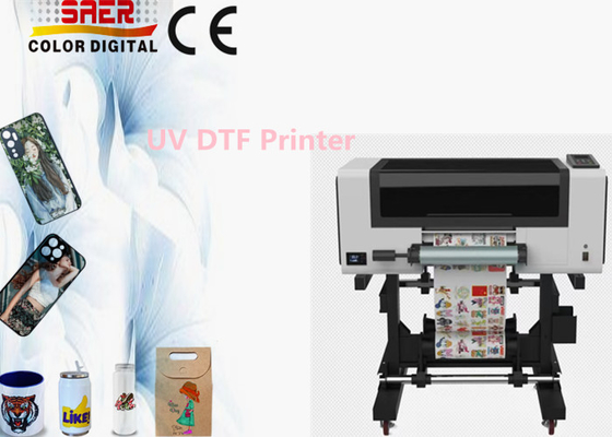 UV-DTF-Drucker in einem Transferfilm UV-Druckmaschine mit 3 Stück Kopf