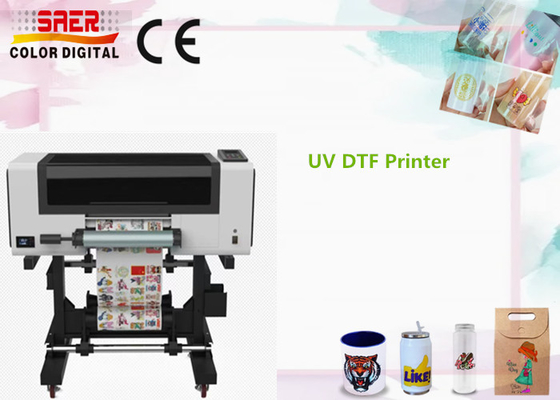 30 cm UV Dtf Drucker für Aufkleber Druck Roll To Roll Inkjet Drucker auf allen harten Materialien