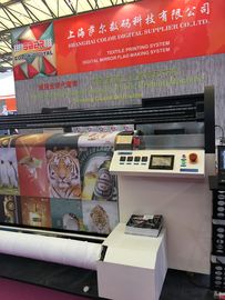 Kyocera geht Gewebe-Druckmaschine CMYK Mehrfarben-Digital 120sqm/Stunde voran